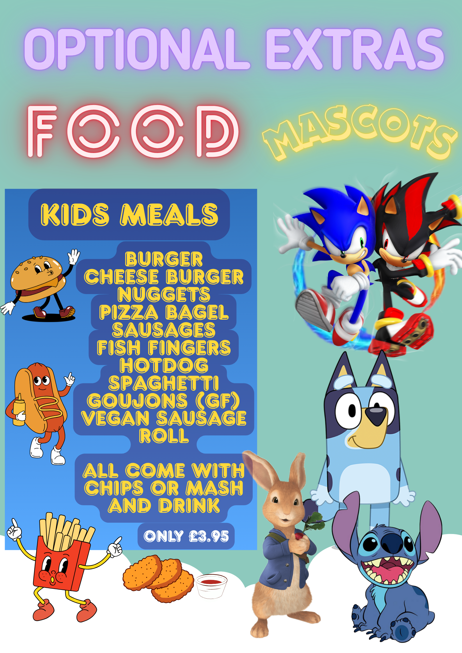 Bonkers Soft Play Optional extras